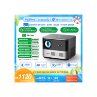 ThundeaL TDA6 Projetor Full HD 1080P 2K 4K Vídeo Home Theater Foco Automático 5G WiFi Projetor Android TDA6W 3D Projetor Portátil