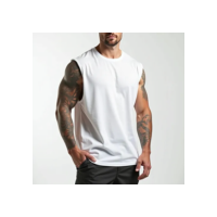 Regata Masculina Oversized Machão Muscle 100% Algodão