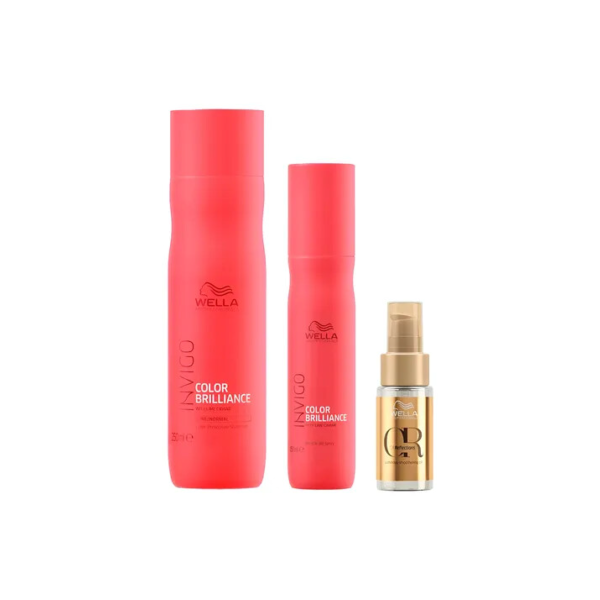 Kit Wella Pro Inv Brilliance Sh 250 + Lv 150 + Oi L30