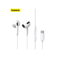 Fone De Ouvido Intra-Auricular Com Fio C17 Baseus Microfone