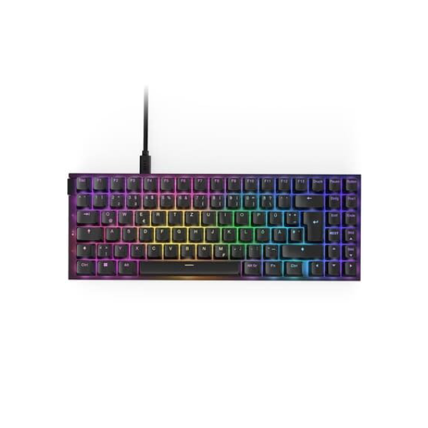 Teclado Óptico Gamer NZXT Function 2 MiniTKL, RGB, USB-C, Layout US, Preto - KB-002NB-US