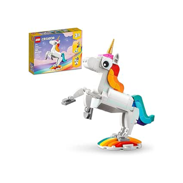 LEGO® Creator Unicórnio Mágico 31140; Conjunto de Construção (145 Peças)