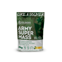 Hipercalórico Army Super Mass 3Kg - 100% Importado - Soldiers Nutrition