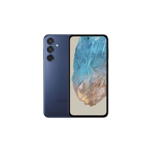 Celular Samsung Galaxy M35 5G , Câmera Tripla até 50MP, Selfie 50MP, Tela Super AMOLED + 6.6 120Hz, 256GB, 8GB RAM - Azul Escuro