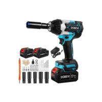Chave De Impacto 1200n.m Brushless C/ Jogo Soquete+ Dobevi
