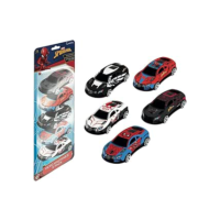 Conjunto Mini Veiculos Pullback c/5 Spider Man