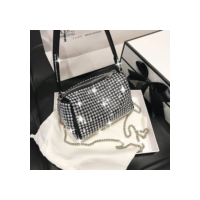 bolsa de mão Bolsa de ombro Pequena/Nova De Diamantes Incrustados MARISA
