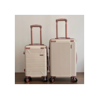 Mala De Viagem/Bordo 10KG,Nova Estilo Zíper Dupla Camada Anti-Roubo,Rodas Duplas 360Grau lançamento