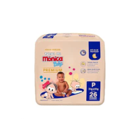 Turma da Mônica Baby Premium Jumbo P 26 Unidades