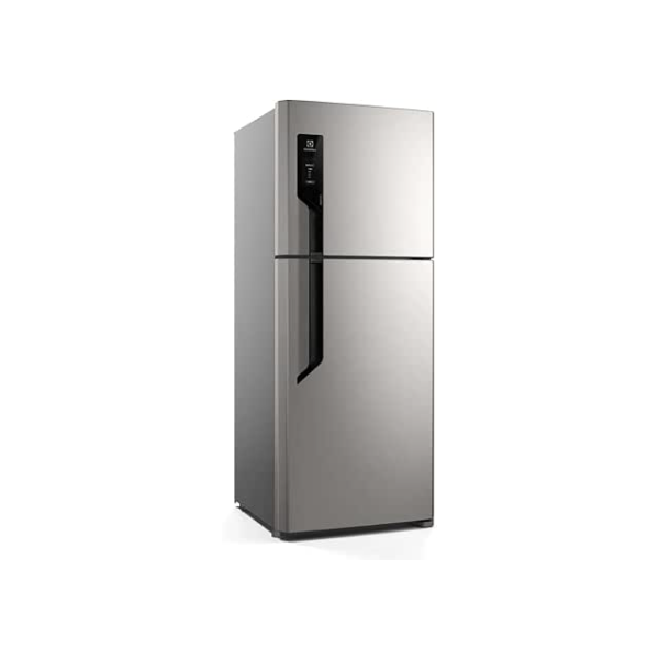 Geladeira Electrolux Frost Free 431L Efficient AutoSense Duplex Inox Look (TF70S) 220V