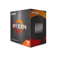 PROCESSADOR AMD RYZEN 7 5700X 3.4GHz (TURBO 4.6GHz) 32MB CACHE AM4 100-100000926WOF, Cerâmica cinza
