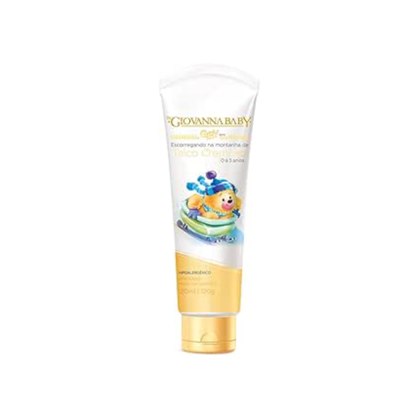 Giovanna Baby Talco Cremoso 120Ml Giby Amarelo