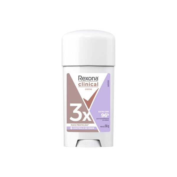 Rexona Clinical Antitranspirante Creme Extra Dry 58G