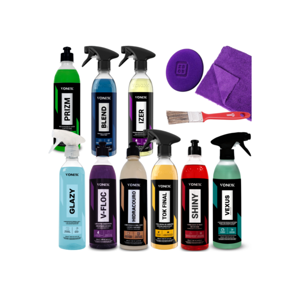 Monte Seu Kit Da Vonixx Restaurax Intense Prizm Lava Auto V Floc V Mol Blend 500ml