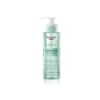 EUCERIN Gel de Limpeza Facial Antiacne DermoPure Gentil 200ml, Pele Mista e Oleosa, Suave, Demaquilante