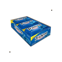 Chiclete Trident Hortelã Sem Açúcar - Caixa com 21 unid. de 8g