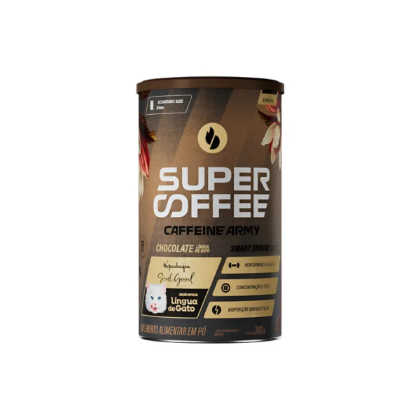 Supercoffee Lingua de Gato - Economic Size (380g) - Caffeine Army