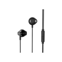PHILIPS, Fone de Ouvido com Microfone, TAUE101BK/00, Com fio de 1,2 metros, intra-auricular, Preto