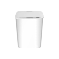 Lixeira Automatica Inteligente Com Sensor Branca 15 L