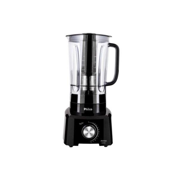 Liquidificador Philco PH900 Preto 1200W com 12 Velocidades - 220V