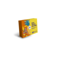 Preparado de frutas (de verdade) para drinks sabor Frutas Tropicais (Abacaxi, Maracujá e Manga) - 5 unidades