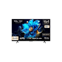 Smart TV TCL 55 Polegadas QLED 4K P7K WiFi Bluetooth Google TV HDR10+ Dolby Atmos Dolby Vision 55P7K