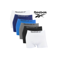 Kit 6 Cuecas Boxer Reebok Masculina Original Lisa Microfibra
