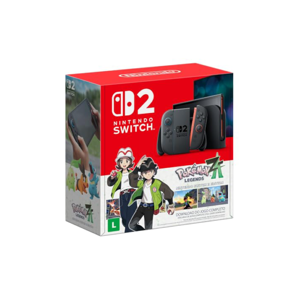 Nintendo, Bundle Console + Jogo Digital, Jogo Digital Pokémon Legends: Z-A, Nintendo Switch 2