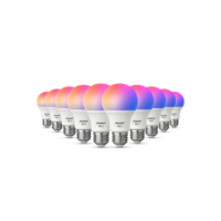 Kit 10 Lampadas Led Smart Inteligente Wi Fi Alexa google 10w RGB E27 110v/220v Cod: 290028177-10 Avant Neo
