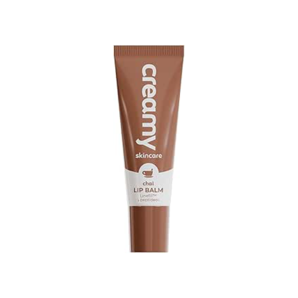 Creamy Skincare Lip Balm Chai 10g | Hidratação Intensa, Efeito Pump Volumizador, Suaviza Linhas, Textura Confortável, Ácido Hialurônico | Todos os Tipos de Pele