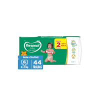 Personal Fralda Baby Total Protect Pants Grande, 44 Unidades