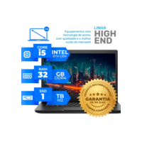 Notebook Dell Core I5 8th 32GB DDR4 1 TB M2 High End Premium