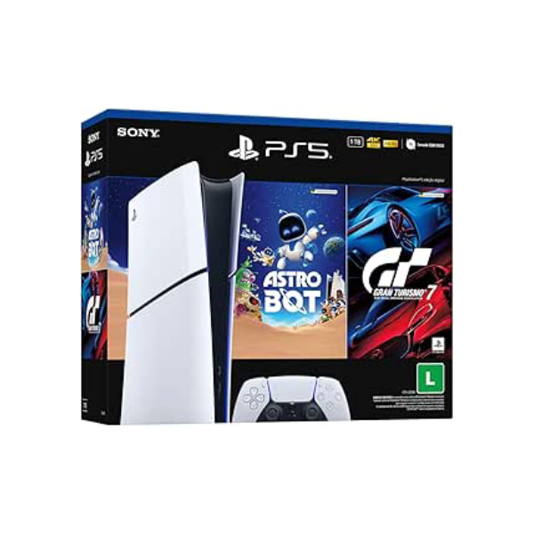 PlayStation®5 Slim Digital -Pacote ASTRO BOT e Gran Turismo 7