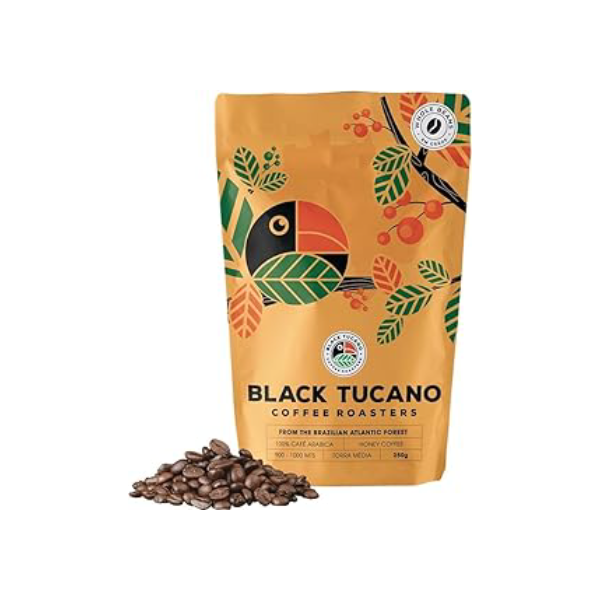 Black Tucano Coffee Café Especial Black Tucano Honey Coffee Em Grãos 250G