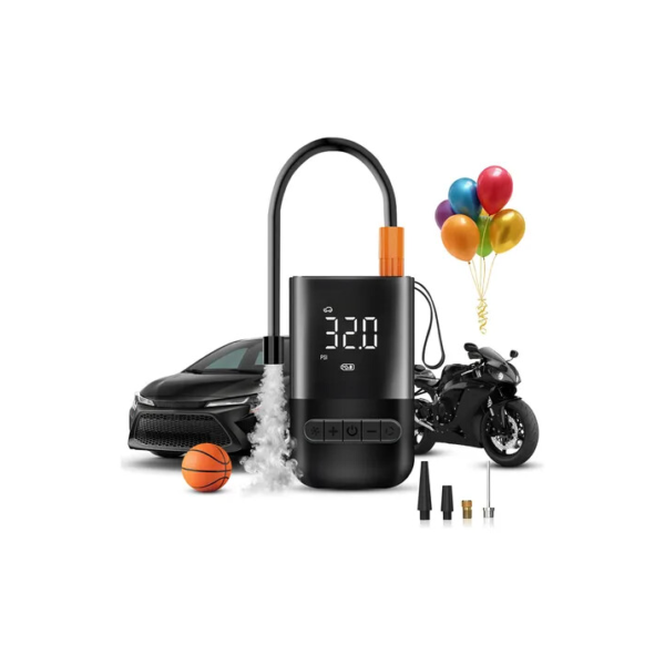 Compressor De Ar Mini Calibrador De Ar Portátil Recarregável Para Pneus De Bicicleta Moto Carro Bolas Infláveis