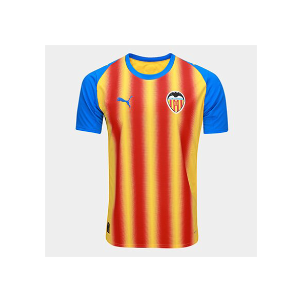 Camisa Valencia Third 25/26 s/n° Jogador Puma Masculina - Amarelo