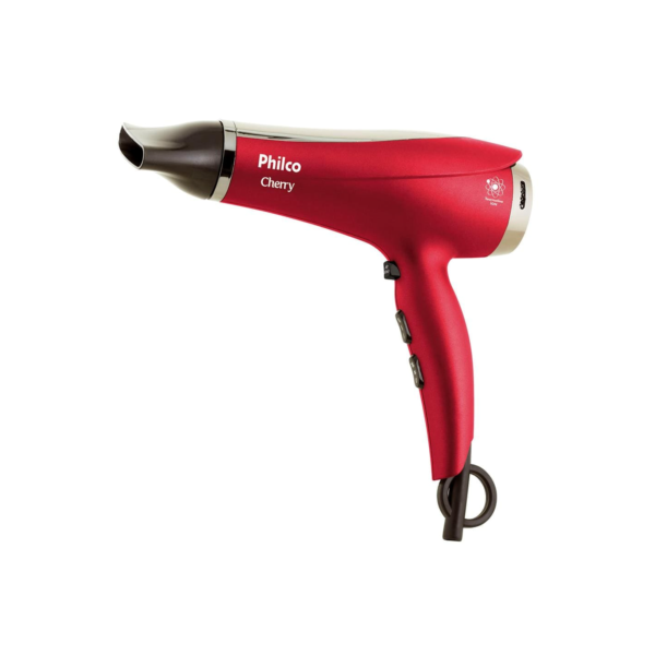 Secador de Cabelos Philco Cherry Vermelho 2200W - 110V