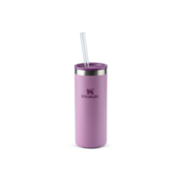 Stanley - Can Cooler Slim com tampa e canudo, copo térmico de 296 ml para manter as bebidas em lata geladas, Lilac