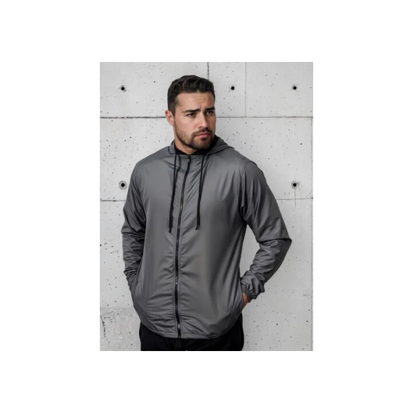 Jaqueta Corta Vento Masculina 2 Bolsos Impermeável