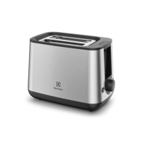 Torradeira tostador Electrolux 8 niveis de tostagem função descongelar reaquecer cancelar bandeja coletora migalhas botões luminosos ETS25 inox 127v