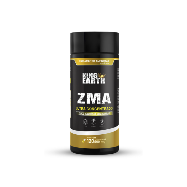 ZMA Ultraconcentrado  120 Cápsulas - King Earth