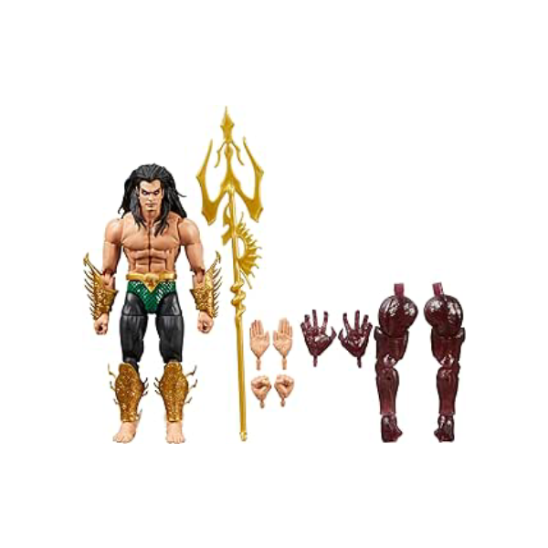 Boneco Marvel Legends Series - Figura 15 cm com Acessórios - Namor - F9018 - Hasbro