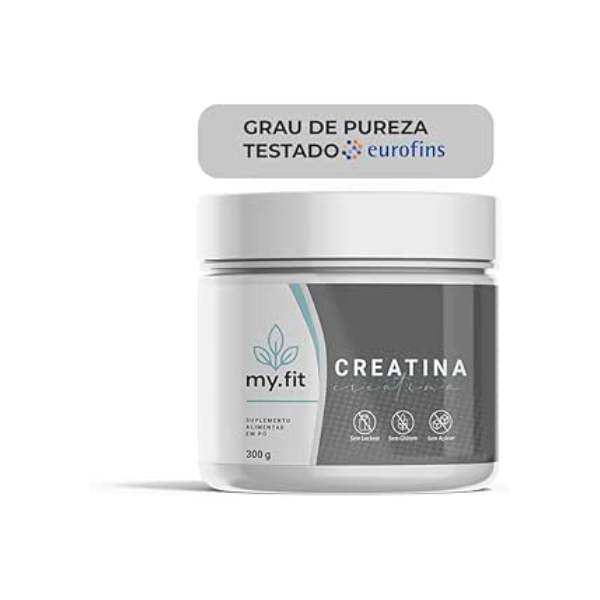 Creatina 100% Pura - Monohidratada, Laudo de Pureza Disponível - 300g - Livre de Metais Pesados