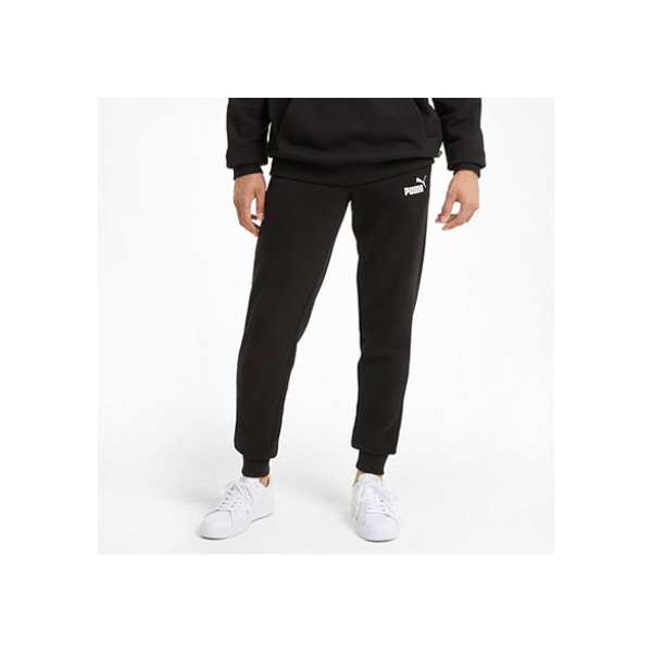Calça Moletom Puma Essential Slim Tr Masculina - Preto