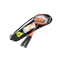 Vollo Kit Badminton 2 Raquetes + 3 Petecas