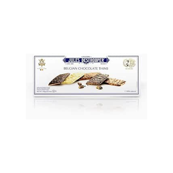 Jules Destrooper Biscoito Chocolate Thins 100G