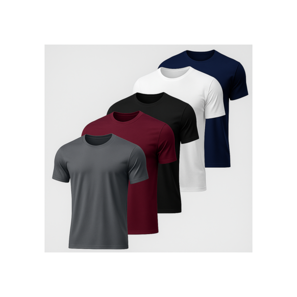 Kit 5 Camisetas DryFit Masculina Tradicional Fitness Ótima qualidade
