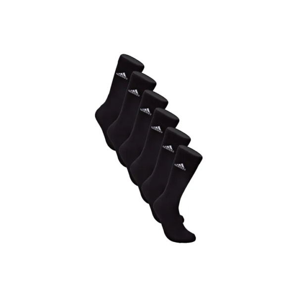 Kit 6 Pares Meias Unissex Cano Médio adidas