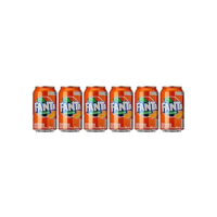 Pack de Fanta Laranja lata 350ml 6 unidades