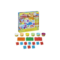 Play-Doh, Massinha de Modelar Infantil, Kit Inicial de Números - Conjunto de Brinquedo com Acessórios e 6 Potes - A partir de 3 Anos